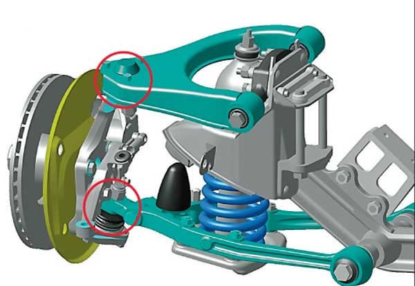 Как снять шаровую опору съемником Как снять шаровую опору съемником